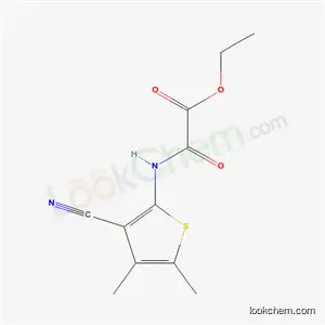 Molecular Structure of 57785-66-7 (ethyl [(3-cyano-4,5-dimethylthiophen-2-yl)amino](oxo)acetate)
