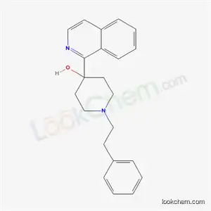 Molecular Structure of 62370-79-0 (4-(isoquinolin-1-yl)-1-(2-phenylethyl)piperidin-4-ol)