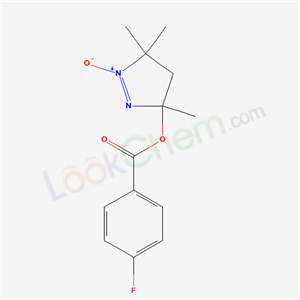 (3,5,5-trimethyl-1-oxido-4H-pyrazol-3-yl) 4-fluorobenzoate cas  65441-88-5