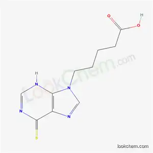5-(6-mercapto-9H-purin-9-yl)pentanoic acid