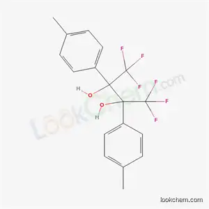 Molecular Structure of 59845-85-1 (1,1,1,4,4,4-hexafluoro-2,3-bis(4-methylphenyl)butane-2,3-diol)