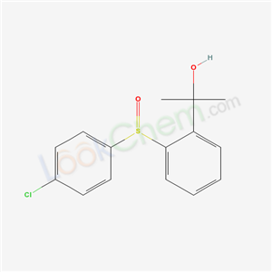 2-[2-(4-chlorophenyl)sulfinylphenyl]propan-2-ol