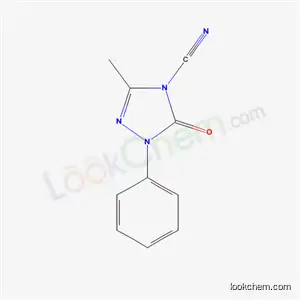 3-methyl-5-oxo-1-phenyl-1,5-dihydro-4H-1,2,4-triazole-4-carbonitrile