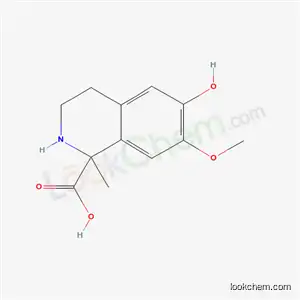 Molecular Structure of 31758-50-6 (6-hydroxy-7-methoxy-1-methyl-1,2,3,4-tetrahydroisoquinoline-1-carboxylic acid)