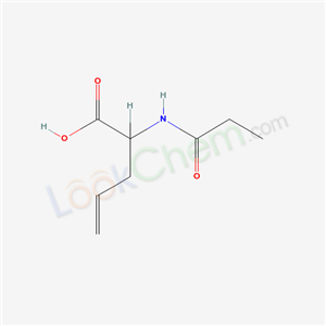2-(propanoylamino)pent-4-enoic acid cas  67206-09-1