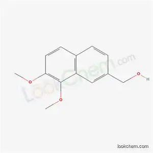 Molecular Structure of 65210-66-4 ((7,8-dimethoxynaphthalen-2-yl)methanol)