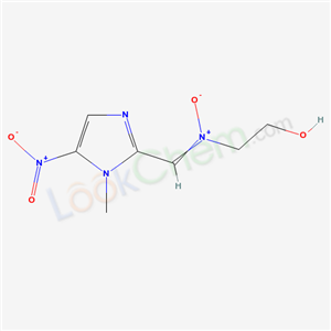 2-hydroxyethyl-[(1-methyl-5-nitro-imidazol-2-yl)methylidene]-oxido-azanium cas  29941-69-3