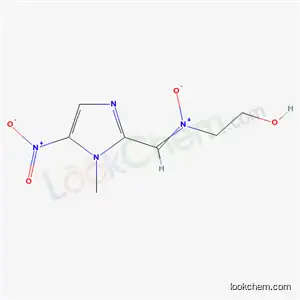 Molecular Structure of 29941-69-3 (2-{[(1-methyl-5-nitro-1H-imidazol-2-yl)methylidene](oxido)-lambda~5~-azanyl}ethanol)