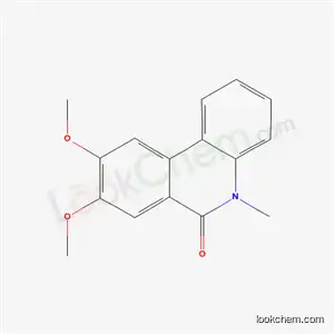 Molecular Structure of 52050-44-9 (8,9-dimethoxy-5-methylphenanthridin-6(5H)-one)