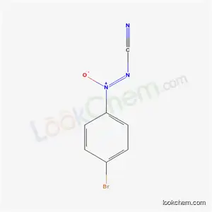 Molecular Structure of 62825-10-9 (1-bromo-4-[(Z)-cyano-NNO-azoxy]benzene)