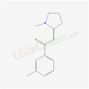 1-(3-methylphenyl)-2-(1-methylpyrrolidin-2-ylidene)ethanone