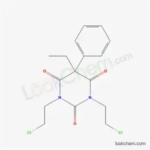 Molecular Structure of 57563-05-0 (1,3-bis(2-chloroethyl)-5-ethyl-5-phenylpyrimidine-2,4,6(1H,3H,5H)-trione)
