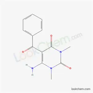 5- 벤조일 -6- 아미노 -1,3- 디메틸 우라실