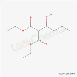 Molecular Structure of 13937-10-5 (diethyl (1-hydroxybutyl)propanedioate)