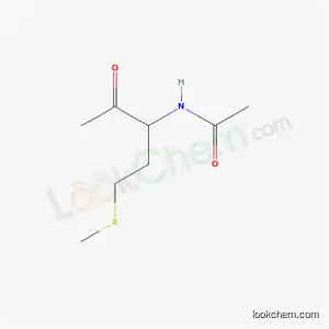 N-[1-(methylsulfanyl)-4-oxopentan-3-yl]acetamide
