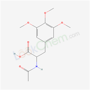 2-acetamido-3-(3,4,5-trimethoxyphenyl)propanoic acid cas  18111-20-1