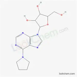 9-pentofuranosyl-6-(pyrrolidin-1-yl)-9H-purine