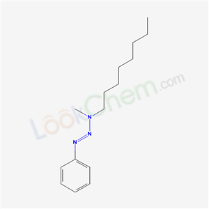 N-methyl-N-phenyldiazenyl-octan-1-amine