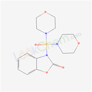 3-dimorpholin-4-ylphosphorylbenzooxazol-2-one cas  59349-95-0