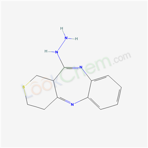 11-Hydrazino-1,3,4,11a-tetrahydrothiopyrano[4,3-b][1,5]benzodiazepine cas  61607-77-0