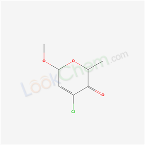 4-chloro-6-methoxy-2-methyl-6H-pyran-3-one