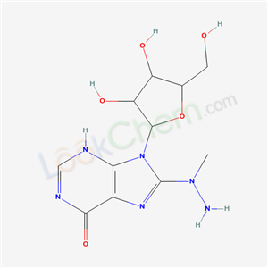 8-(amino-methyl-amino)-9-[3,4-dihydroxy-5-(hydroxymethyl)oxolan-2-yl]-3H-purin-6-one cas  69302-05-2