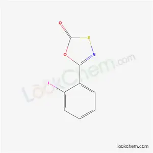 Molecular Structure of 52059-67-3 (5-(2-iodophenyl)-1,3,4-oxathiazol-2-one)