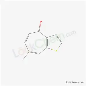 Molecular Structure of 63244-50-8 (7-methyl-4H-cyclohepta[b]thiophen-4-one)