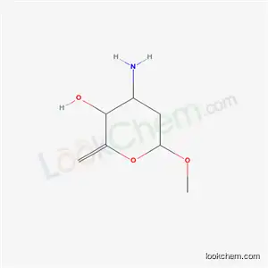 Molecular Structure of 67693-32-7 (Methyl 3-amino-2,3,6-trideoxyhex-5-enopyranoside)