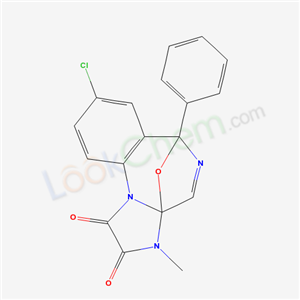 8-Chloro-3a, 6-epoxy-1,2,3a, 6-tetrahydro-3-methyl-6-phenyl-3H-imidazo(1,2-a)(1,4)benzodiazepine-1,2-dione cas  62167-11-7