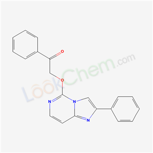 1-phenyl-2-[(8-phenyl-1,3,7-triazabicyclo[4.3.0]nona-2,4,6,8-tetraen-2-yl)oxy]ethanone
