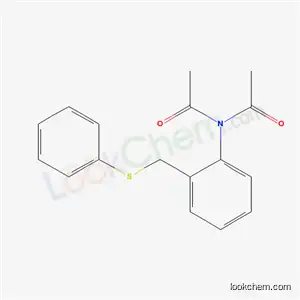 Molecular Structure of 53165-15-4 (N-acetyl-N-{2-[(phenylsulfanyl)methyl]phenyl}acetamide)