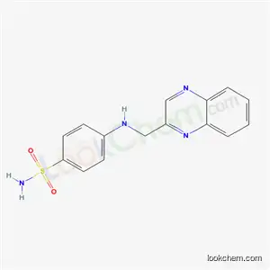 Molecular Structure of 62294-88-6 (4-[(quinoxalin-2-ylmethyl)amino]benzenesulfonamide)