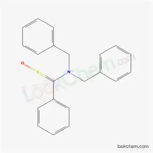 Molecular Structure of 61821-39-4 (N,N-dibenzyl-1-phenyl-1-sulfinylmethanamine)