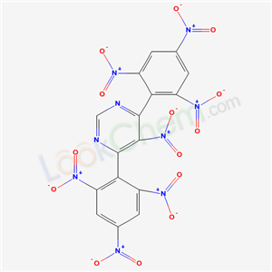5-nitro-4,6-bis(2,4,6-trinitrophenyl)pyrimidine cas  59543-70-3