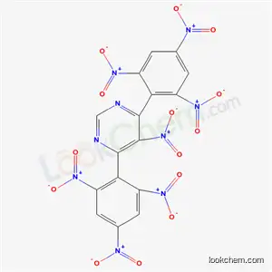 Molecular Structure of 59543-70-3 (5-nitro-4,6-bis(2,4,6-trinitrophenyl)pyrimidine)