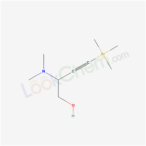 2-dimethylamino-4-trimethylsilyl-but-3-yn-1-ol cas  62752-96-9