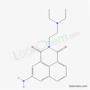 Molecular Structure of 69408-82-8 (3-Amino-N-(2-diethylaminoethyl)-1,8-naphthalimide)