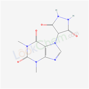 7-(3,5-dioxopyrazolidin-4-yl)-1,3-dimethyl-purine-2,6-dione cas  41838-33-9