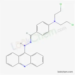 N-[[4-[비스(2-클로로에틸)아미노]페닐]메틸리덴아미노]아크리딘-9-아민