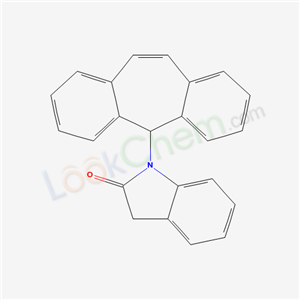 1-(5H-Dibenzo[a,d]cyclohepten-5-yl)-1,3-dihydro-2H-indol-2-one cas  68101-64-4