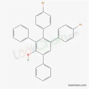 Molecular Structure of 21811-40-5 (3,4-bis(4-bromophenyl)-2,6-diphenyl-phenol)