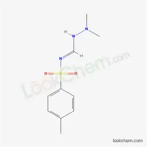 Molecular Structure of 69276-93-3 (N-[(2,2-dimethylhydrazinyl)methylidene]-4-methylbenzenesulfonamide)