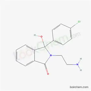 Molecular Structure of 5983-84-6 (2-(2-aminoethyl)-3-(4-chlorophenyl)-3-hydroxy-2,3-dihydro-1H-isoindol-1-one)