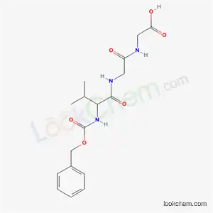 Molecular Structure of 56610-23-2 (N-[(benzyloxy)carbonyl]valylglycylglycine)