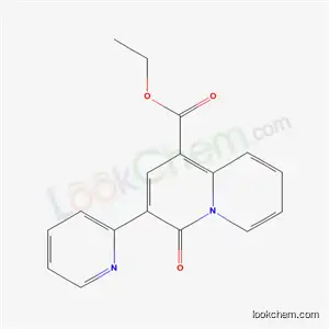 Molecular Structure of 54401-82-0 (ethyl 4-oxo-3-(pyridin-2-yl)-4H-quinolizine-1-carboxylate)