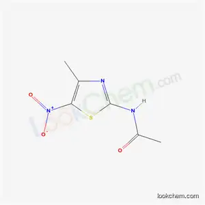 Molecular Structure of 21478-97-7 (N-(4-methyl-5-nitro-1,3-thiazol-2-yl)acetamide)