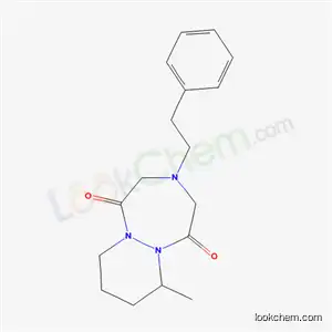 7-Methyl-3-(2-phenylethyl)hexahydro-1H-pyridazino[1,2-a][1,2,5]triazepine-1,5(2H)-dione
