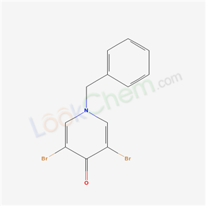 1-benzyl-3,5-dibromo-pyridin-4-one cas  41366-77-2