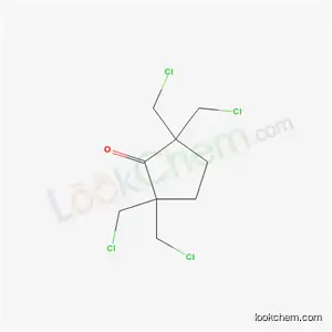Molecular Structure of 67059-01-2 (2,2,5,5-TETRAKIS(CHLOROMETHYL)CYCLOPENTANONE)